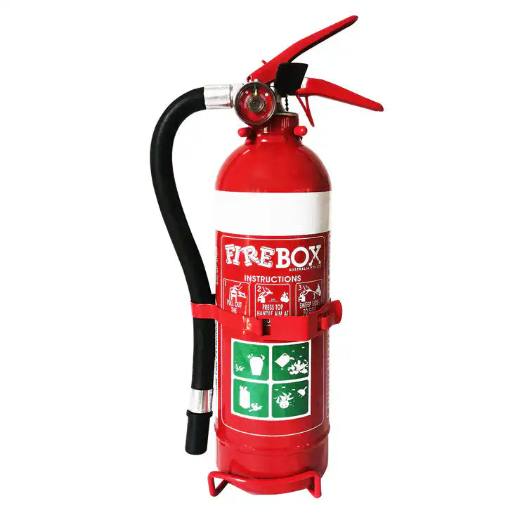 1kg metal dry powder fire extinguisher with hose