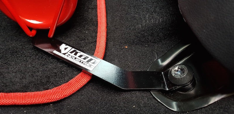 Honda Civic Type R FK8 Fire Extinguisher Bracket installed