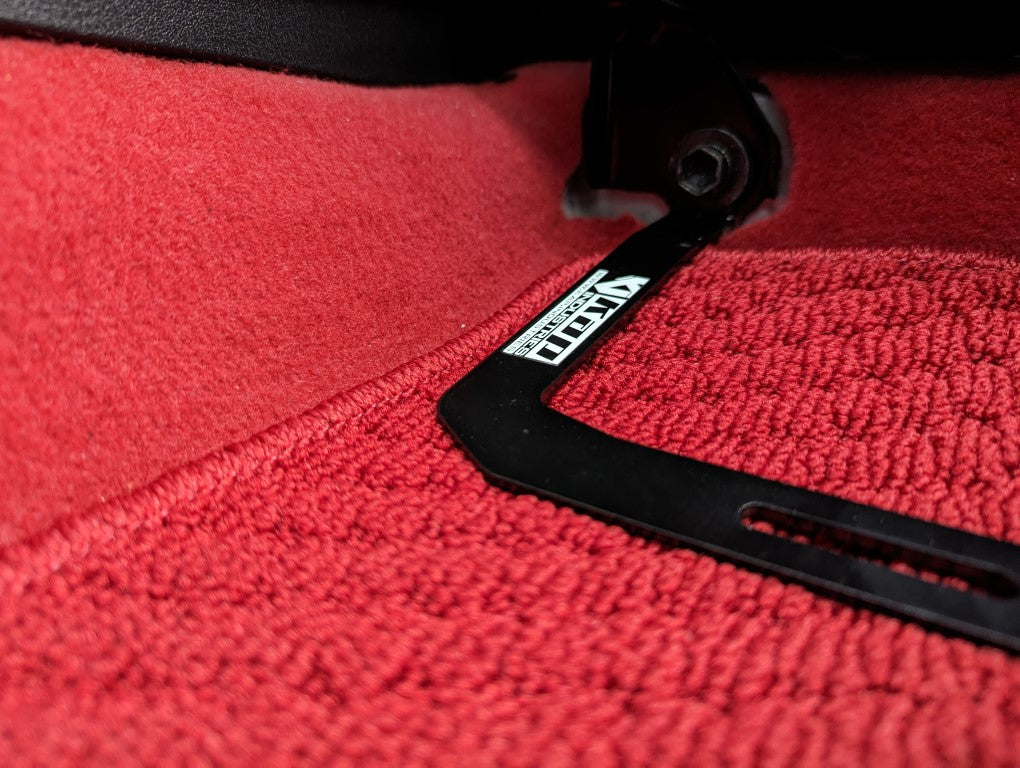 Honda Civic FD2 Fire Extinguisher Bracket installed